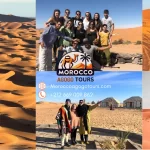 Berber music and dance by the campfire in the Merzouga Desert on the 5-day Marrakech to Merzouga tour.