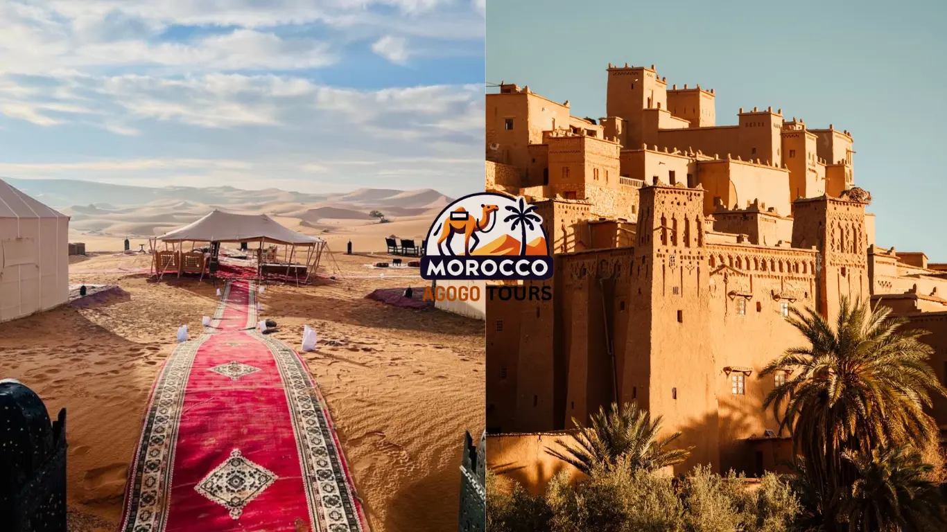 Camel Trekking at Sunset – 5 Days Tour From Fes To Desert End In Marrakech