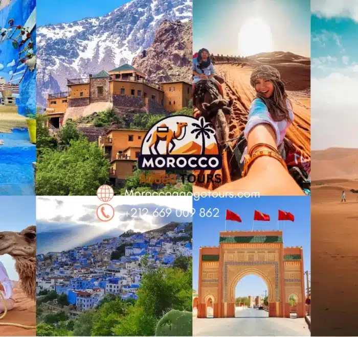 Experience the magic of Morocco with a 7-day itinerary, including the majestic Atlas Mountains, the blue city of Chefchaouen, and the desert dunes of Merzouga.