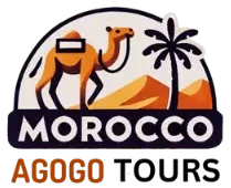 Morocco Agogo Tours logo – Trusted Moroccan travel agency offering desert tours, cultural experiences, and private excursions across Morocco
